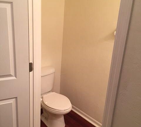 1/2 bathroom downstairs