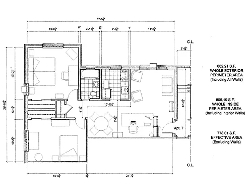 Floor plan 2BR