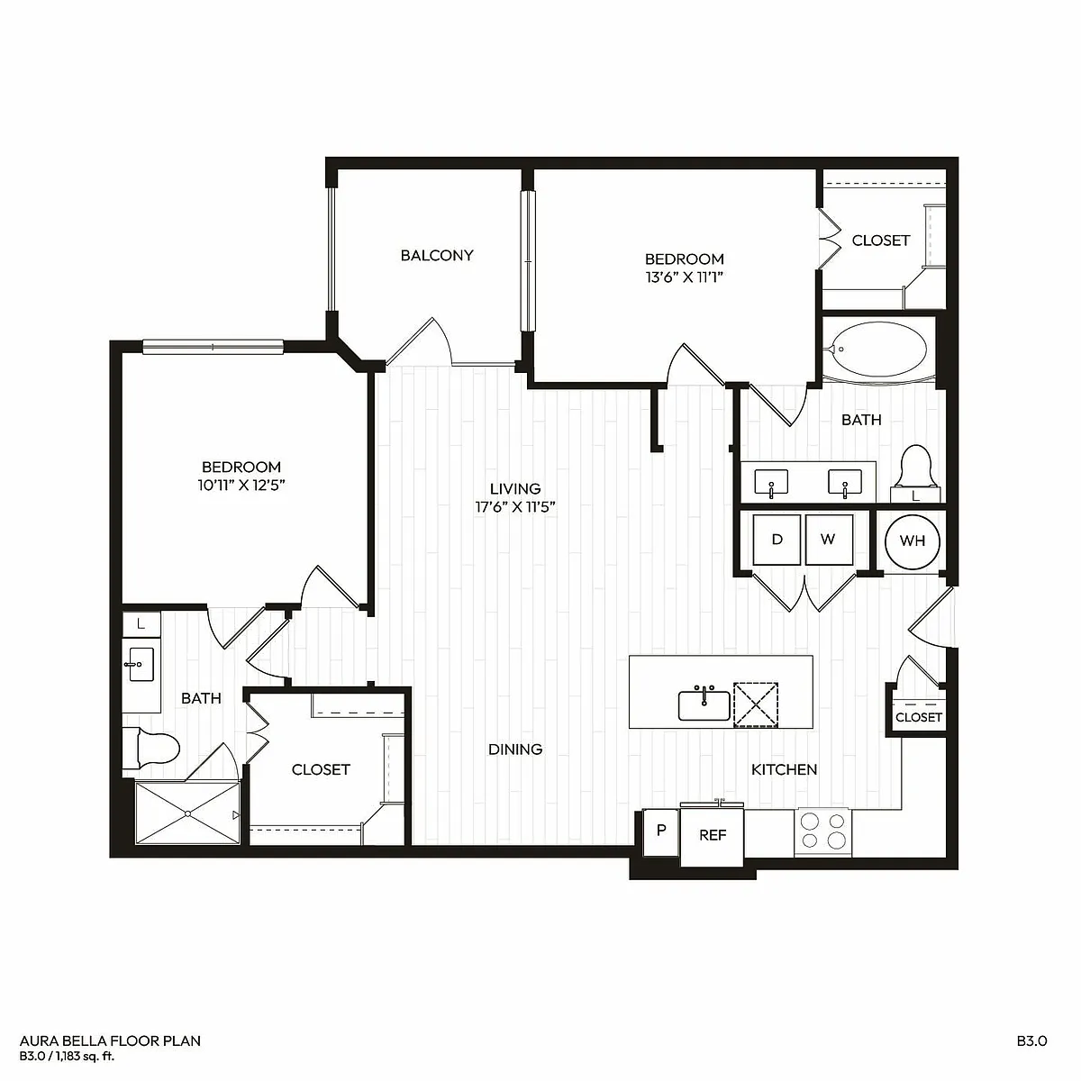 Floor plan B3
