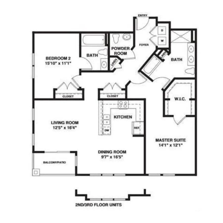 Floor plan Dakota