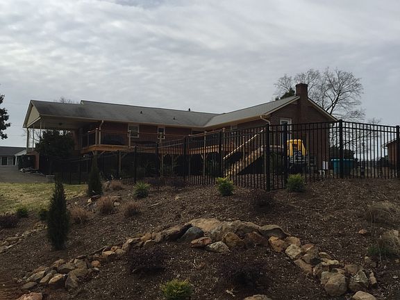 Rock landscaping