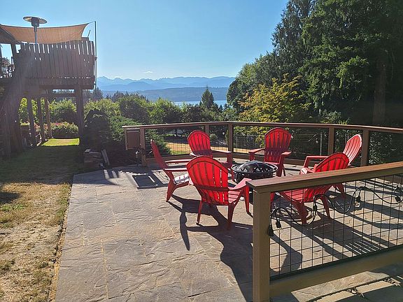 Upper Deck and Lower Patio