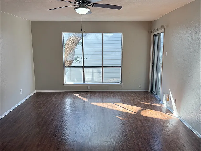 Large Living Space with access to Patio