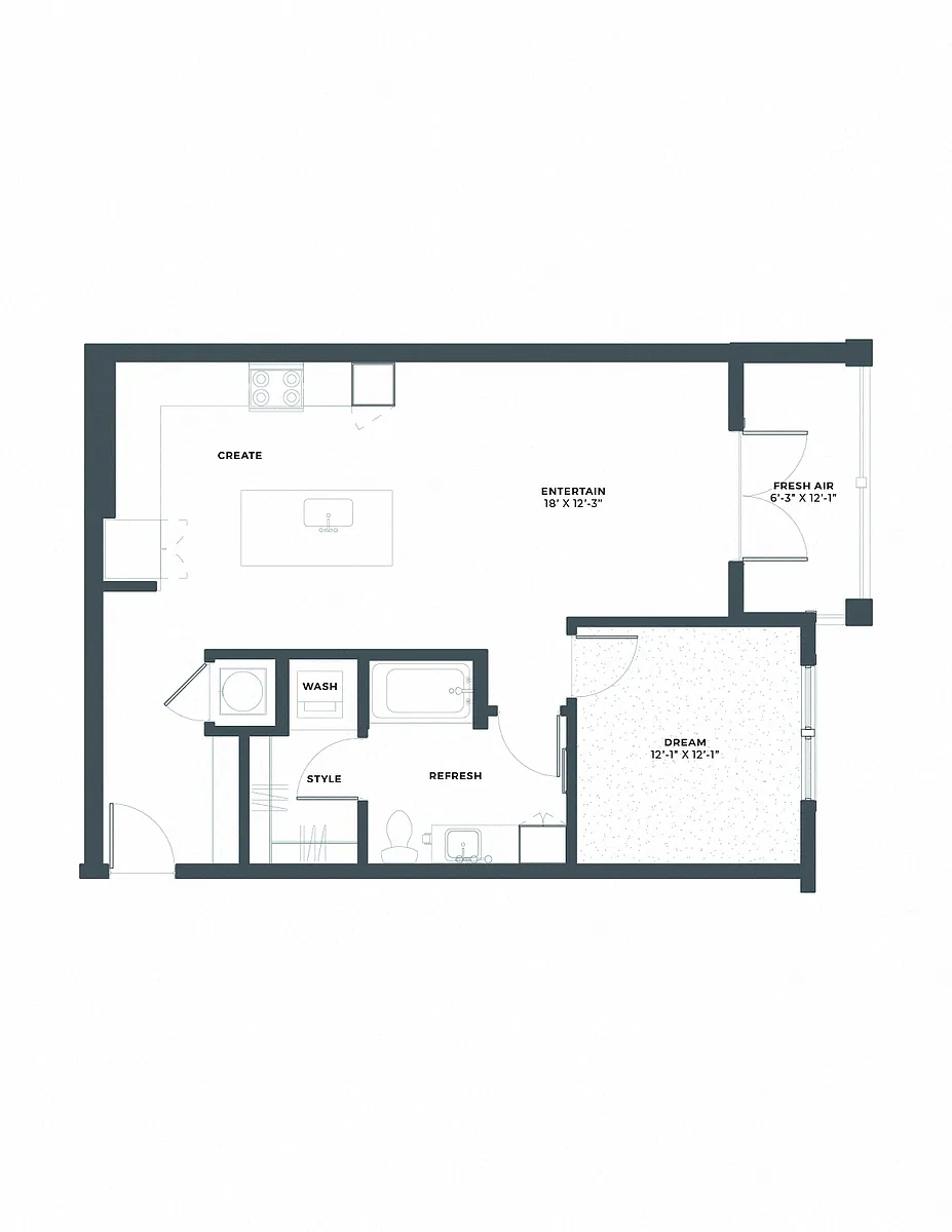 Floor plan A1