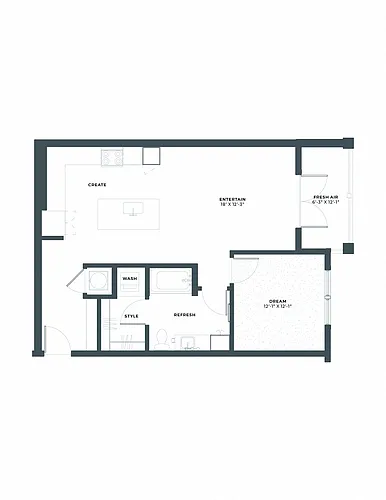 Floor plan A1
