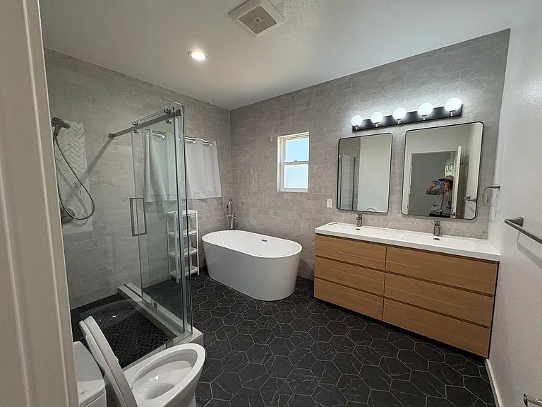 Master bathroom
