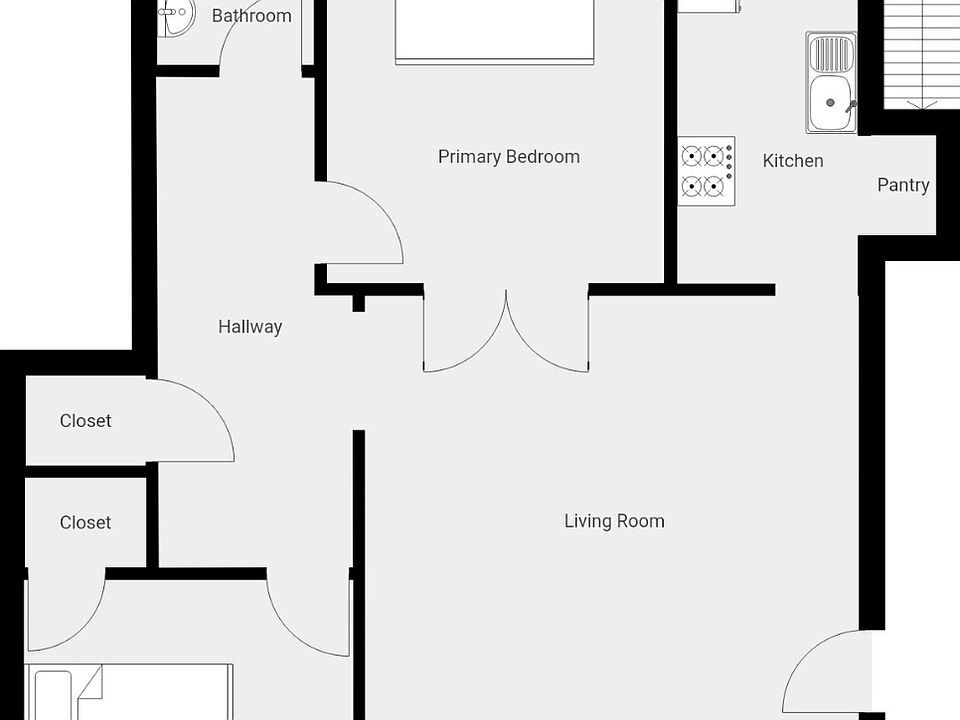 Spacious floor plan!