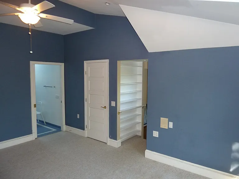 Bedroom looking east