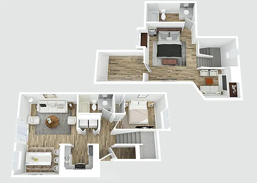 Floor plan 2X2 C
