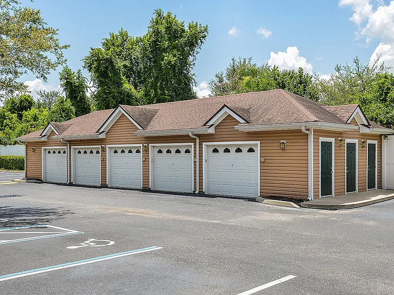 Garages and extra storage available