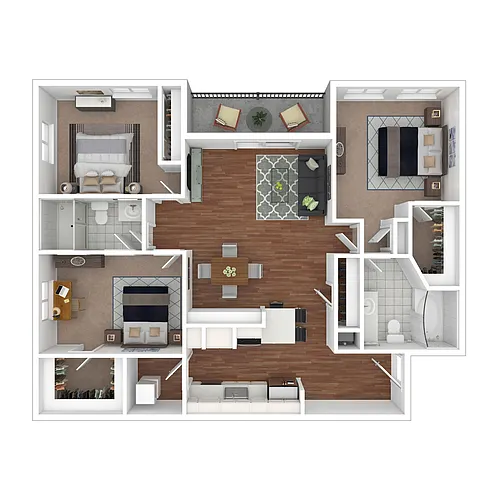 Floor plan C3
