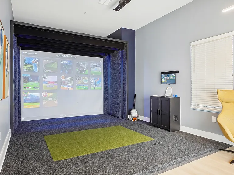 Golf Simulator Lounge