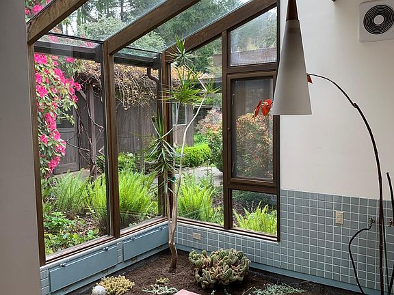 Atrium is a cheerful yearround place to enjoy your morning coffee