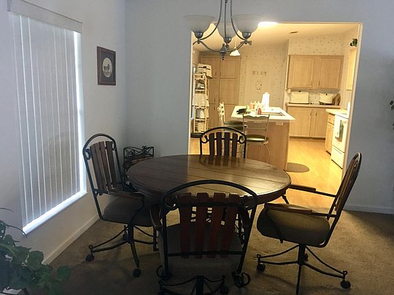 Dinning room area over looking kitchen