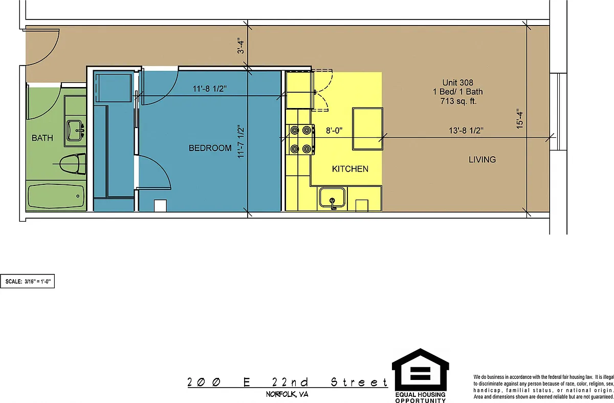 Floor plan 308