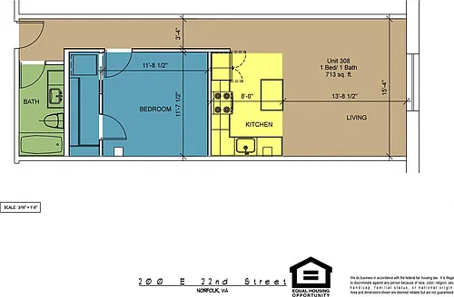 Floor plan 308