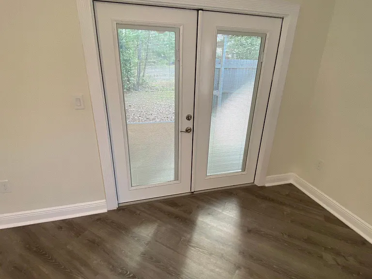 New French Doors New Tile