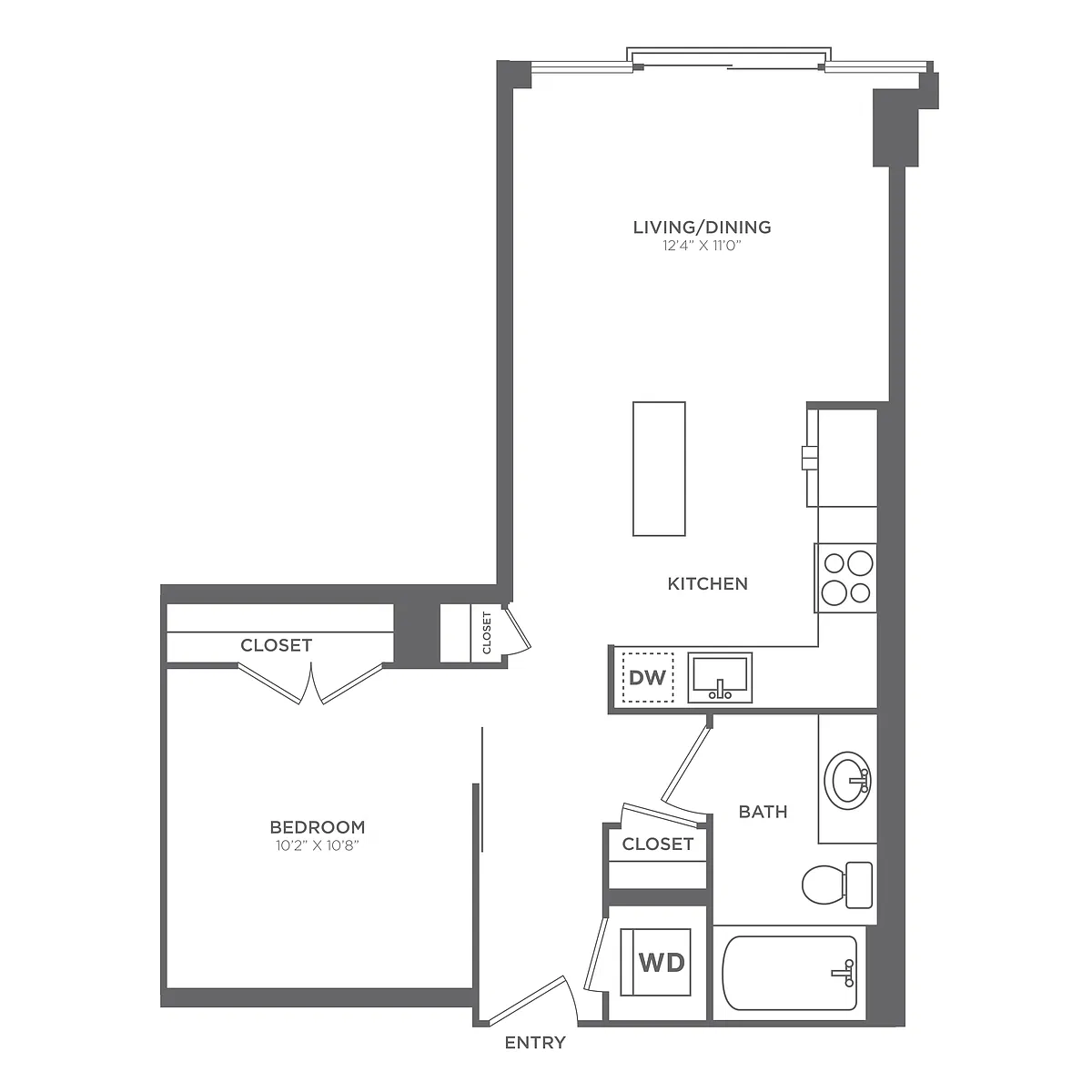 Floor plan AU6