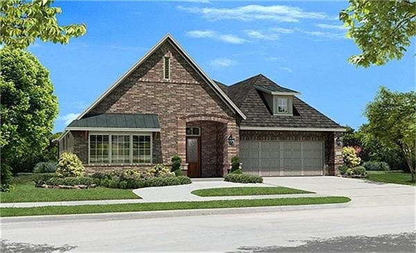NEW! Champion Series, "Crenshaw" Plan Luxury Patio Home by Village Builders w/Brick Elev A in beautiful West Ranch! This Gorgeous 3/2.5/2 features luxury amenities and low maintenance living!
(Artist's Rendering Only-Actual Colors May Vary)