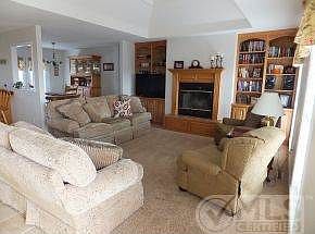 Living Room with built-ins