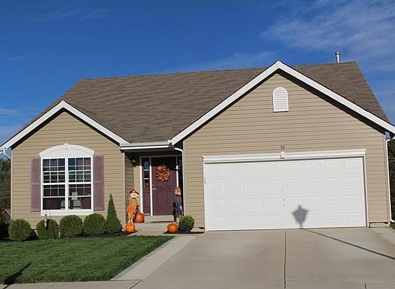 1740 sq. ft. on the main level.  Very nice open floor plan split bedrooms!
