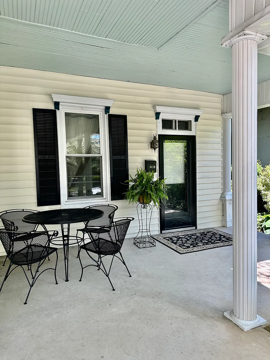Covered Front Porch - 411 E Main St #B