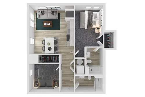 Floor plan B22