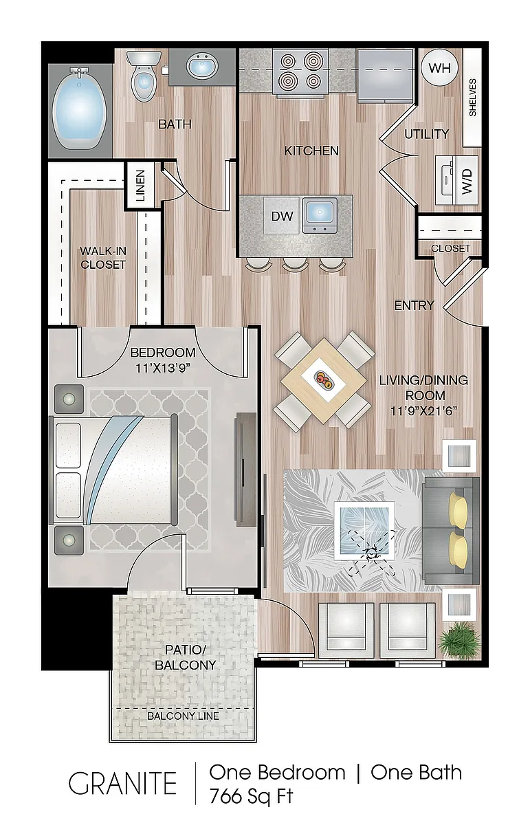 Floor plan Granite