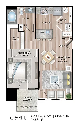 Floor plan Granite