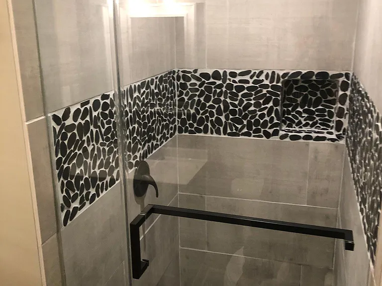 Rear Bedroom shower