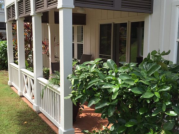 Large quiet lanai