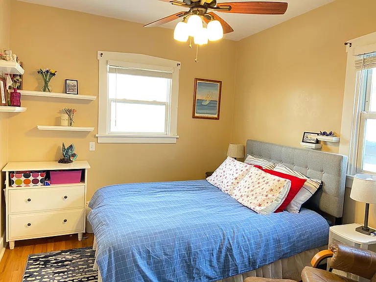 Upstairs bedroom #2 with closet