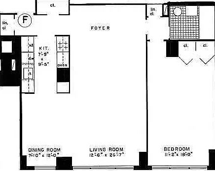 1st image of 245 E 19th St APT 11J