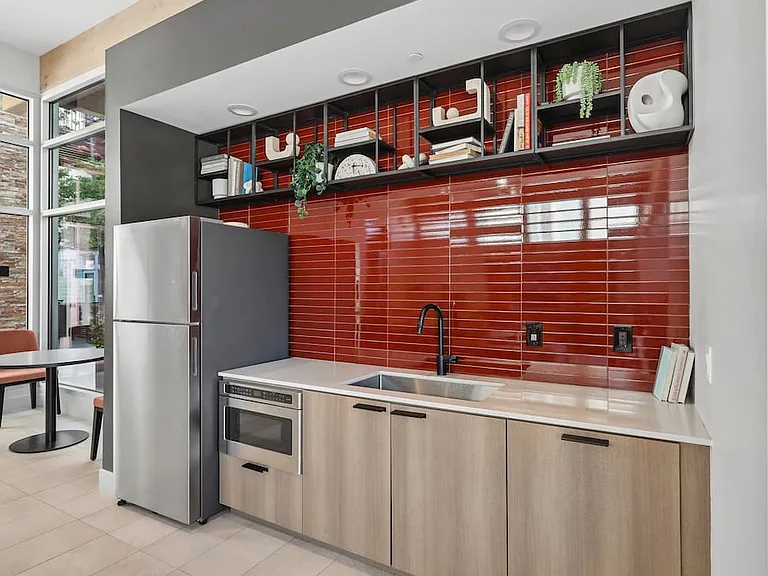Resident Lounge with kitchenette