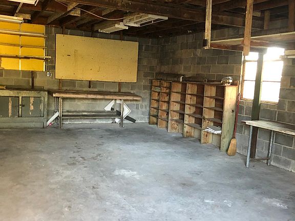 inside workshop/ storage shed