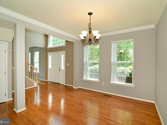 Glimmering wood floors