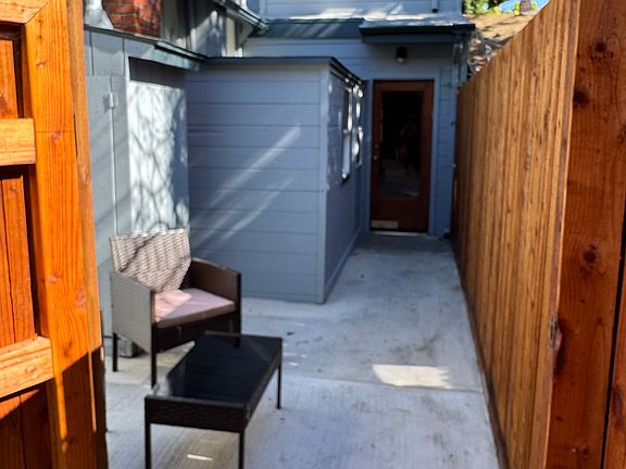 View once open the gate to the loft