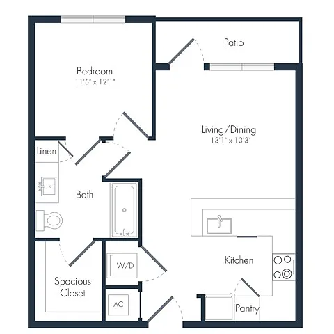 Floor plan A2D