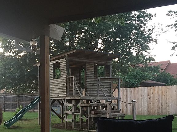 Sturdy fort with a new back 