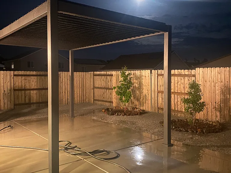Back yard