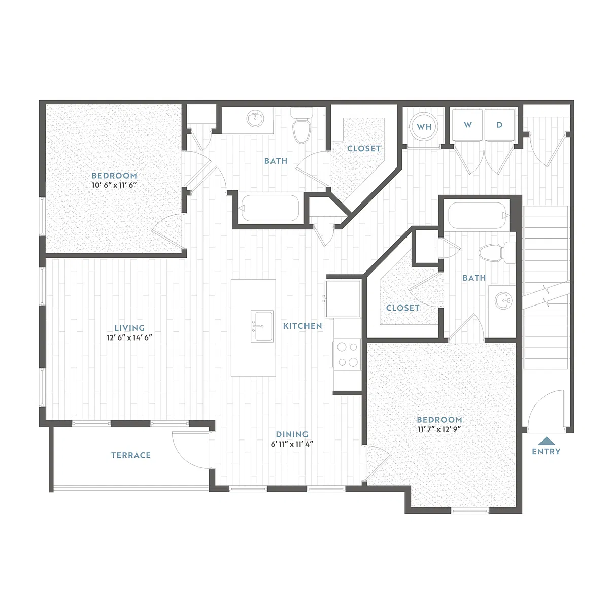 Floor plan B2