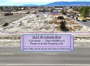 1411 W Calvada Blvd, Pahrump, NV 89048