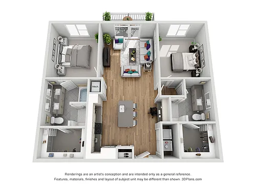 Floor plan 2M