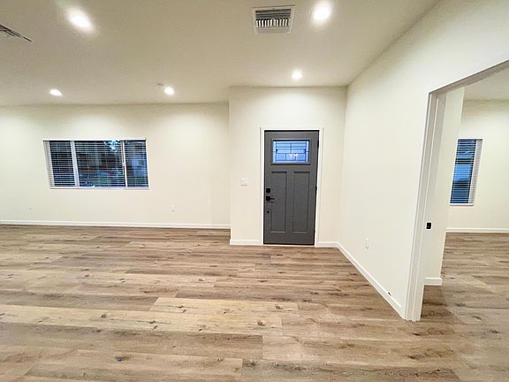 Inside look of front door