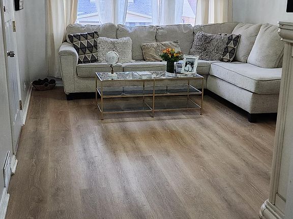 Brand new flooring throughout