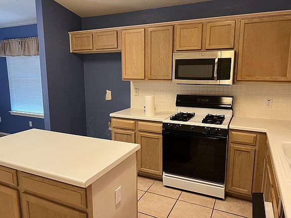 Kitchen with old stove