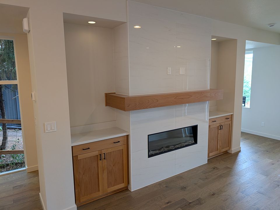 Living Room Built-In Cabinets