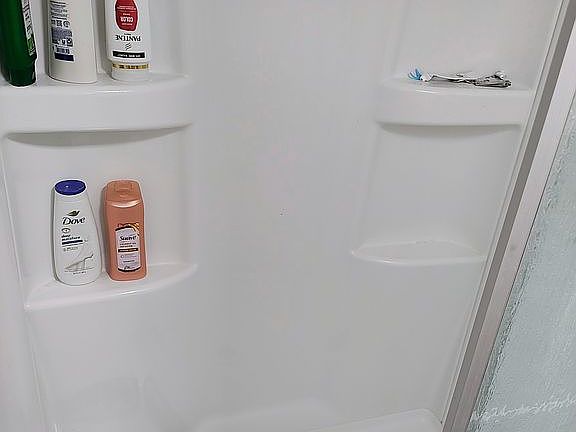 Master shower
