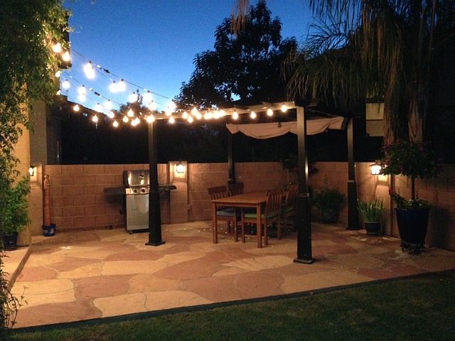 Outdoor Flagstone Patio