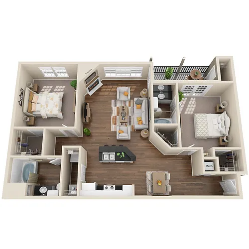 Floor plan Coconut Palm